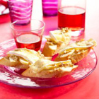 Crostini met brie, appel en walnoot