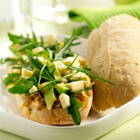 Ciabatta met notenspread en abdijkaas