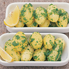 Aardappelen in citroenboter