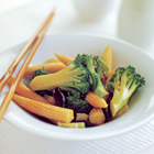 Broccoli en minimaïs op Hongkongse wijze