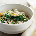 Chinese noedels met kip van Annabel Langbein