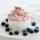 Frambozen soufflés van Annabel Langbein