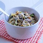 Pasta met courgette en Parmezaanse kaas van Ainsley Harriott