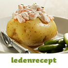 Gevulde aardappelen uit de oven