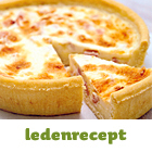 Quiche met feta, gedroogde tomaatjes en salami