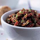 Tapenade van gedroogde tomaten