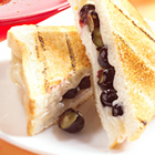 Tosti met zachte geitenkaas