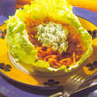 Wortelsalade met hüttenkäse