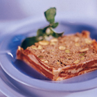 Zelfgemaakte paté met pistache