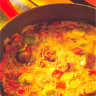 Cajun omelet
