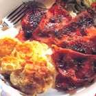 Geglaceerde ham
