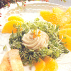 Forelmousse met sinaasappel