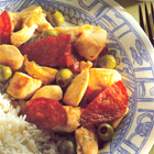 Kipfilet met olijven en chorizo