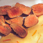 Lamsfilet met sinaasappelsaus