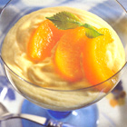 Vanille-yoghurt met nectarines