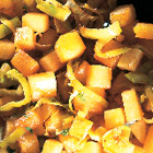 Koolraap met gember uit de wok