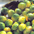 Spruitjes in sinaasappelboter