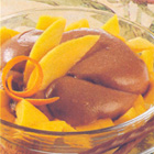 Tia Maria-crème met mango