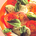 Tomatensalade met mozzarella