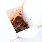 Szechuan biefstuk met peultjes en asperges