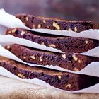 Brownies met cacao en zonder chocolade