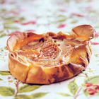 Clafoutis met gekarameliseerde appeltjes