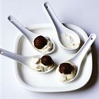 Mascarponeroom met chocokastanjes