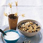Couscous met honing, krenten en pecannoten