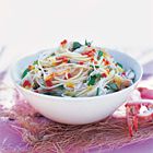 Spaghetti met krab en citroen