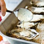 Oesters gegratineerd met vacherin