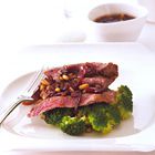 Gemarineerde entrecote met Italiaanse saus