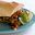 Stokbrood met cajun en tofu