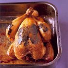 Kip met onderhuidse truffel uit de oven