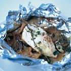 Jamie Oliver: kipfilet met paddenstoelen, witte wijn en tijm