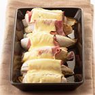Witlof uit de oven met ham en kaas