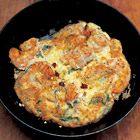 Jamie Oliver: frittata van garnalen en peterselie