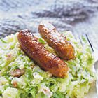 Andijvie stamppot met merguez