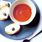 Tomatensoep met kabeljauwtoast
