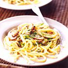 Nigella Lawson: linguine met citroen, paddenstoelen en tijm