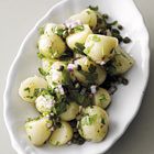 Aardappelsalade met kappertjes en peterselie