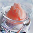 Sorbet van rode grapefruit en campari
