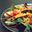 Thaise salade met biefstuk en peper-currydressing