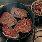 Gegrilde rosbief van The River Cafe