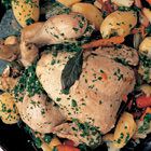 Gekookte kip met gremolata van The River Cafe