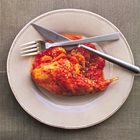 Tajine van konijn met tomaten