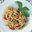 Fusilli met lentegroenten