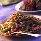 Peultjes en bonen met Thaise dressing