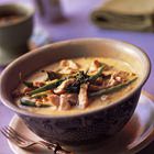 Thaise curry met kip, sperziebonen en kokos
