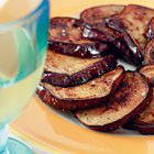 Geroosterde aubergine (melanzane fritte)