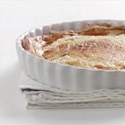 Quiche met asperges en gerookte forel